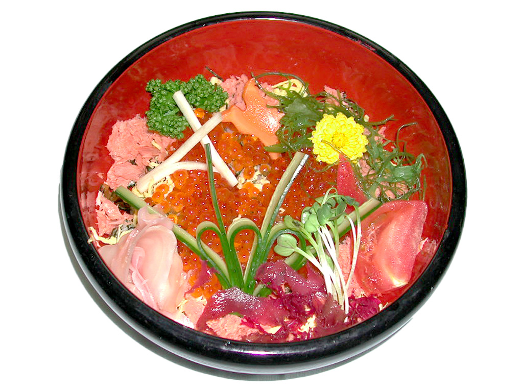 鮭いくら丼